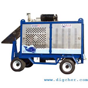 德高潔 DJ 2000/20DT 2000kg/cm2壓力燃油超高壓清洗機