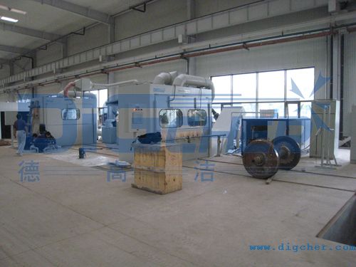 高速動(dòng)車輪對(duì)除漆、輪對(duì)清洗系統(tǒng)